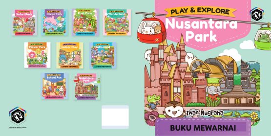 Play and Explore - Nusantara Park - Buku Mewarnai