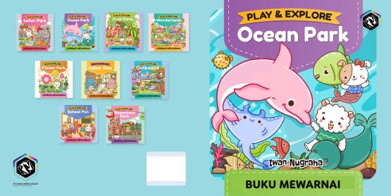 Play and Explore - Ocean Park - Buku Mewarnai