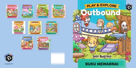 Play and Explore - Outbound - Buku Mewarnai