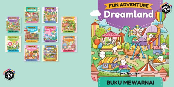 Fun Adventure - Dreamland - Buku Mewarnai