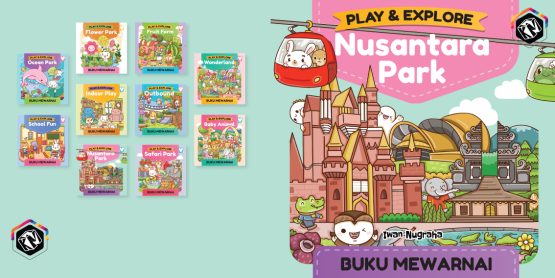 Play and Explore - Nusantara Park - Buku Mewarnai