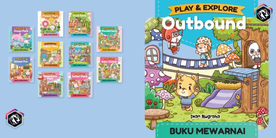 Play and Explore - Outbound - Buku Mewarnai